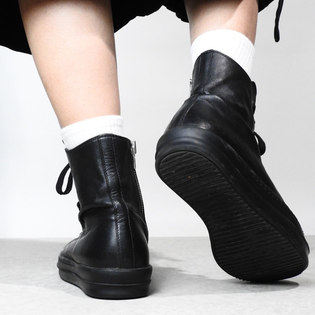 Rick Owens AW15 Leather High Ramones 🎱