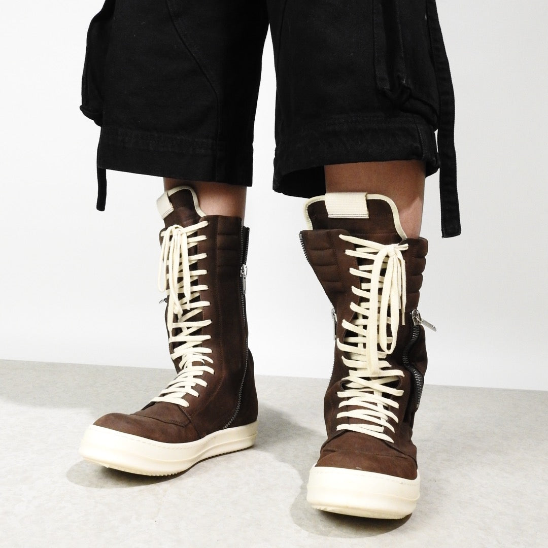 Rick Owens Cargobasket - Brown Suede