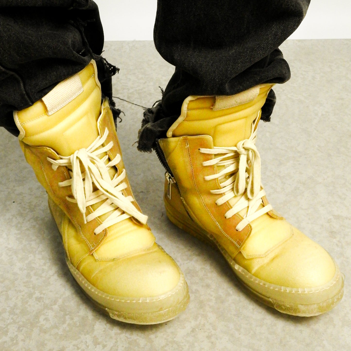 RICK OWENS GEOBASKET 'TRANSPARENT'