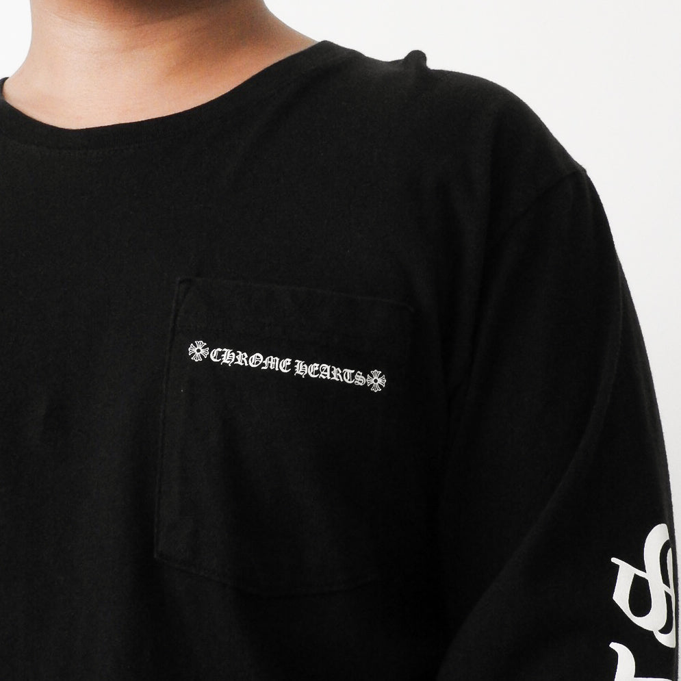 Chrome Hearts Cemetery Cross Tire Track Longsleeve