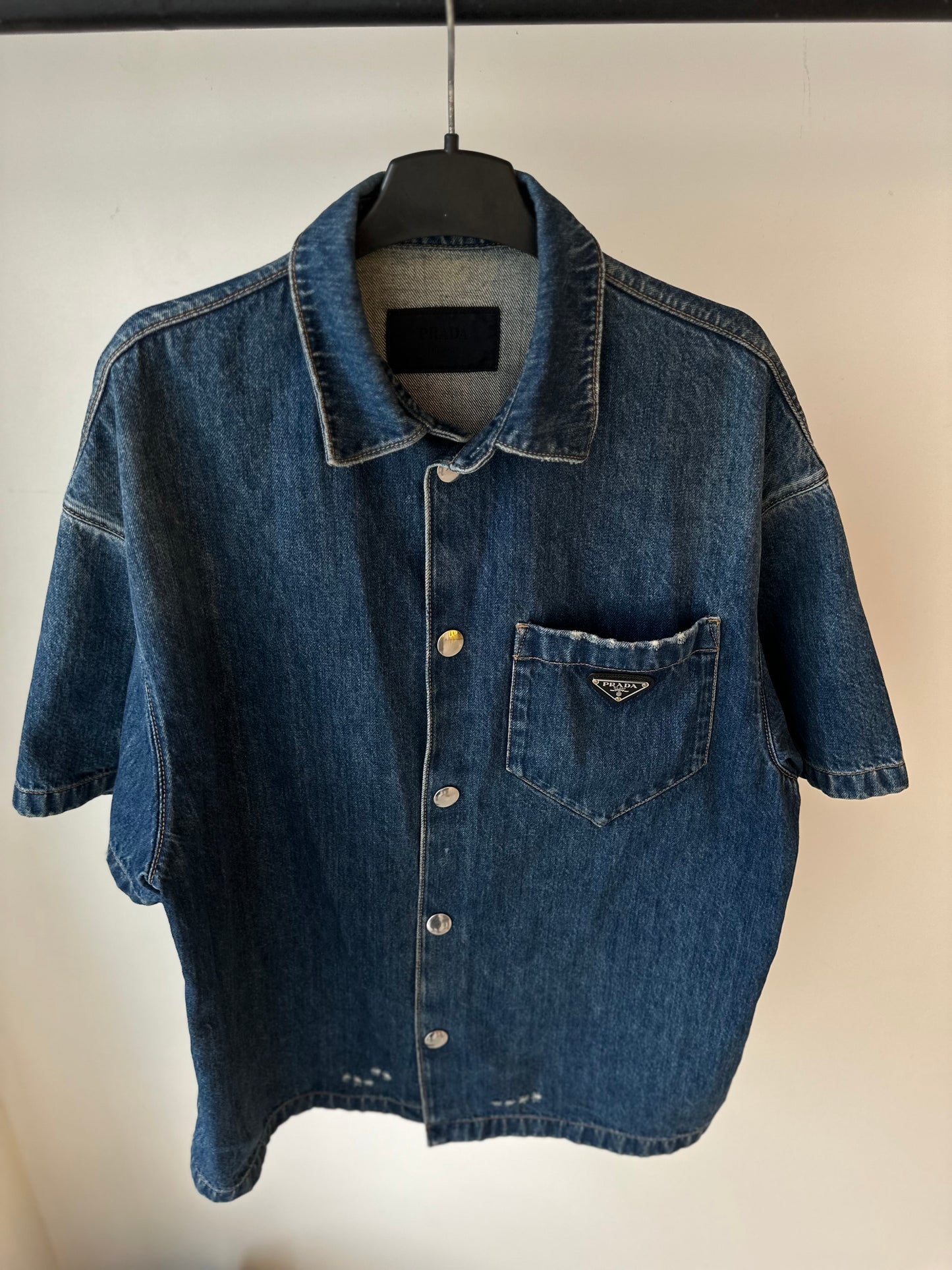 Prada Denim Indigo Shirt