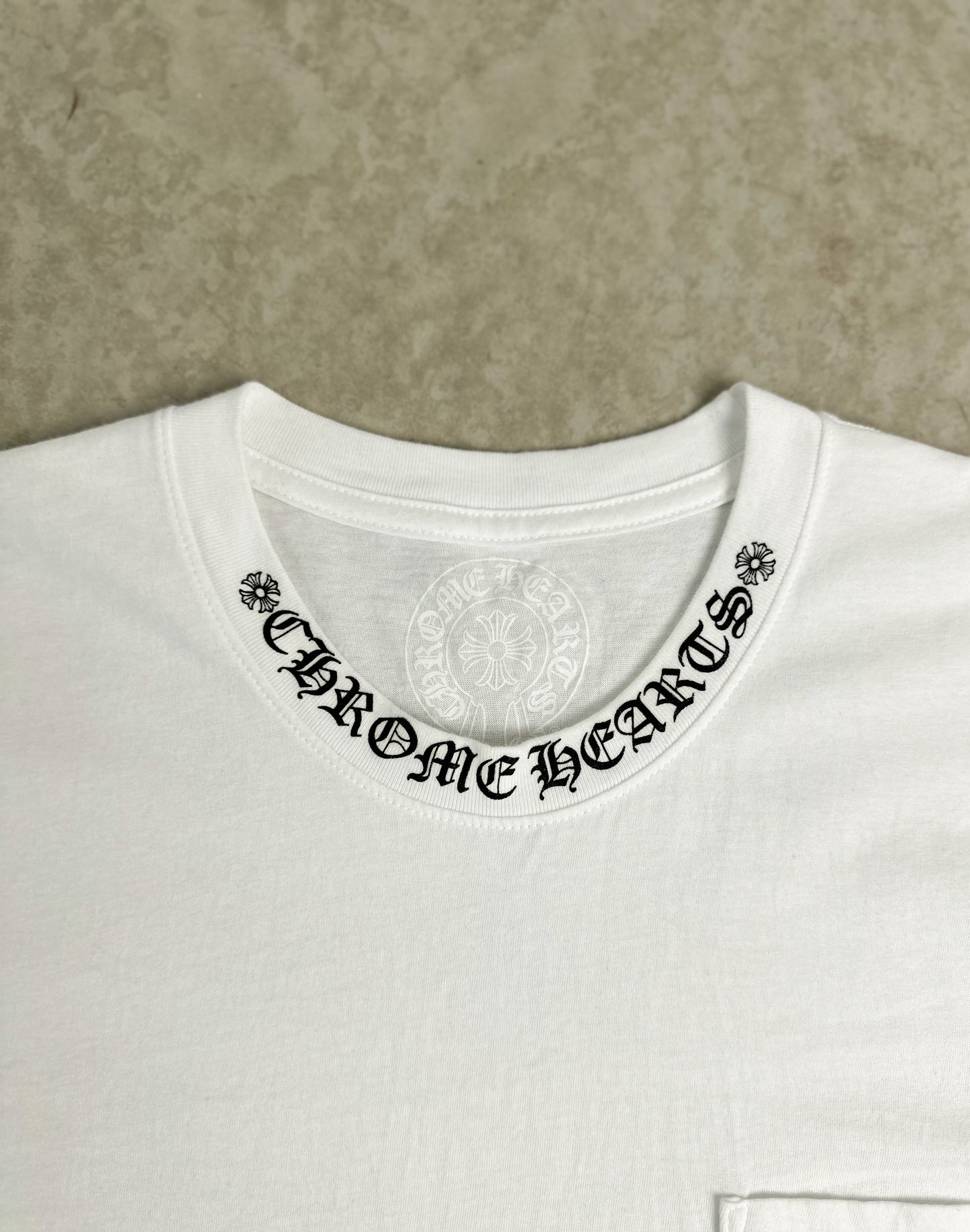 Chrome Hearts Neck Logo Pocket T-shirt