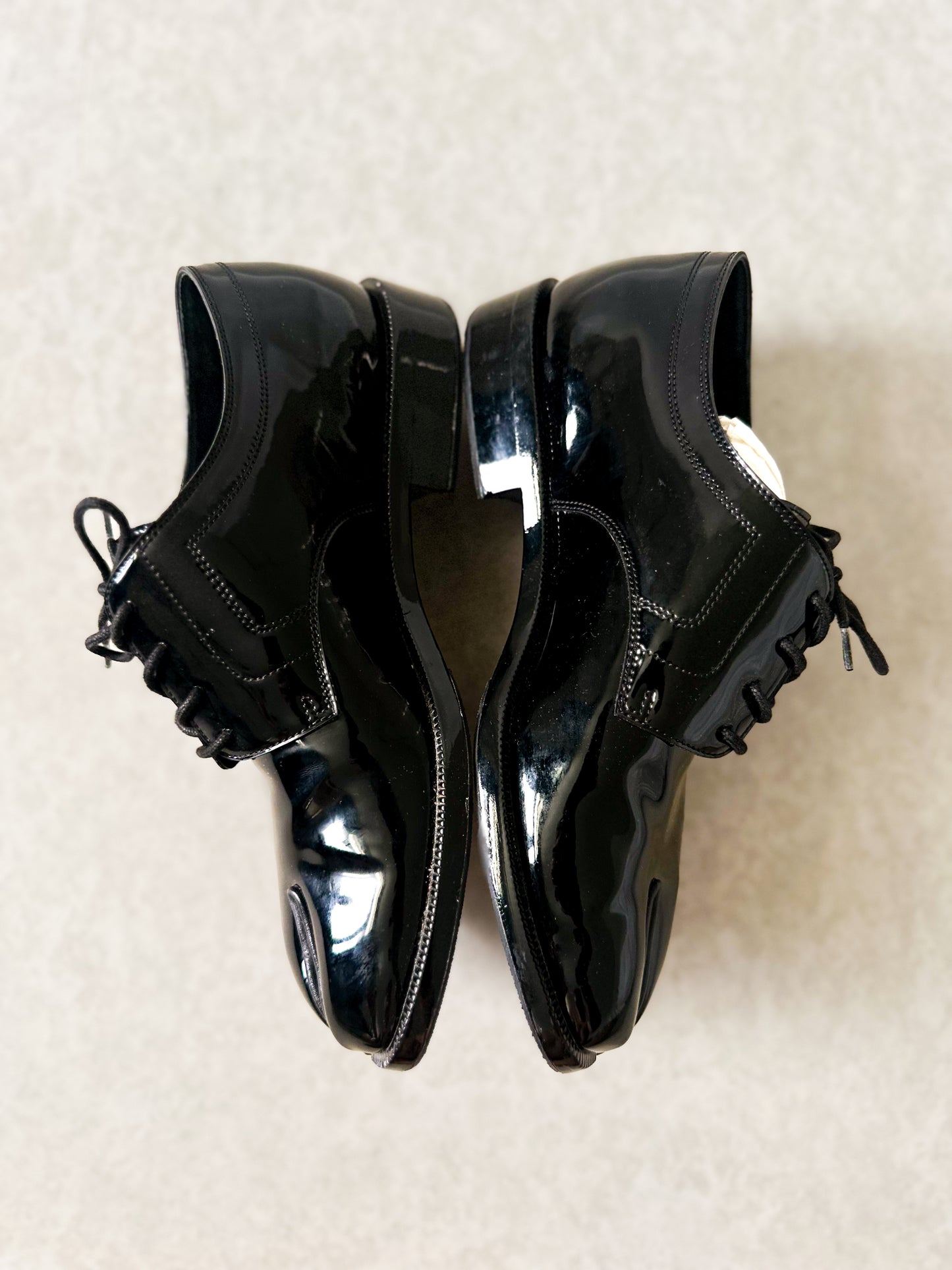MAISON MARGIELA Patent Leather Tabi Derbies