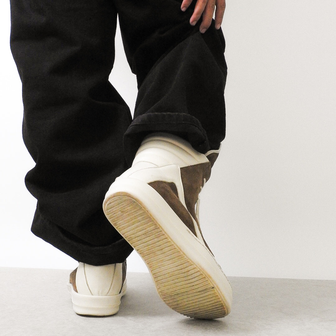 Rick Owens Geobasket - Brown Suede 🟤