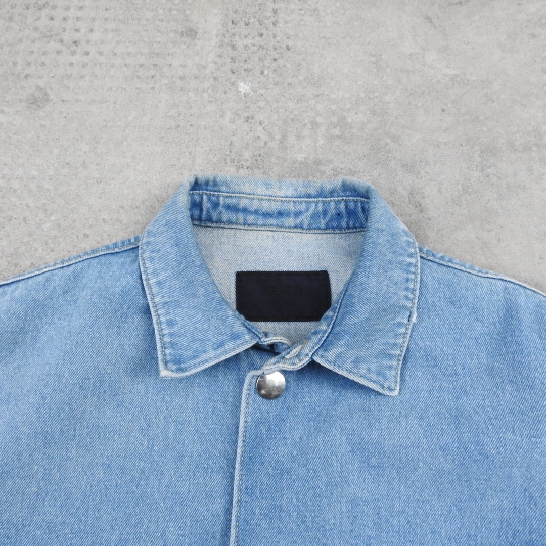 Prada Short Sleeve Denim Shirt