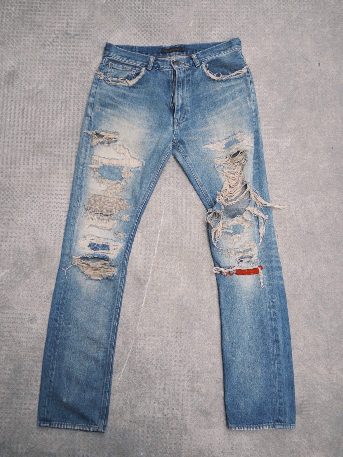 UNDERCOVER AW04 “68 RED YARN” DENIM