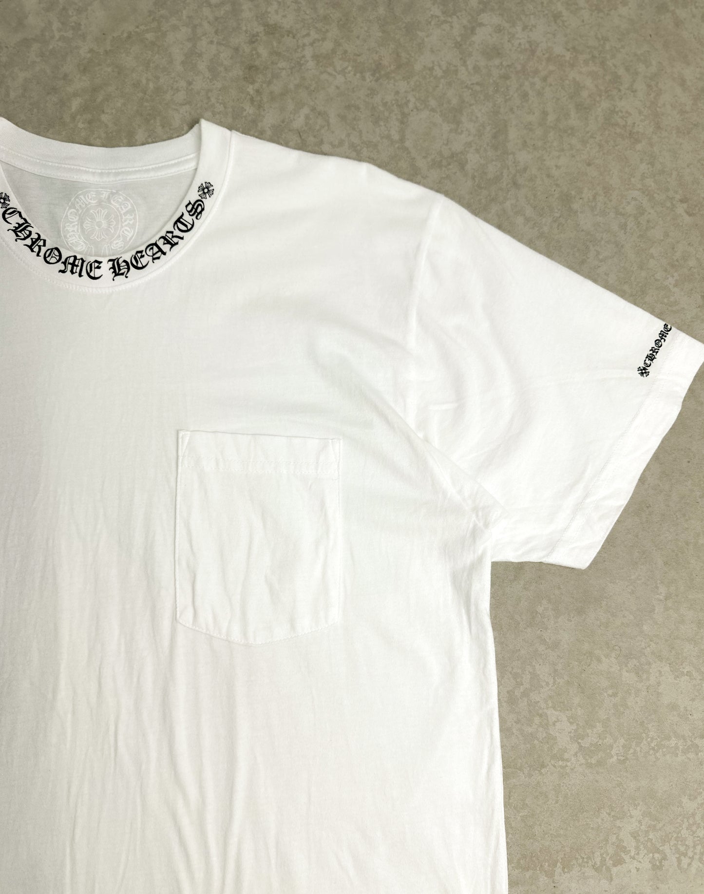 Chrome Hearts Neck Logo Pocket T-shirt