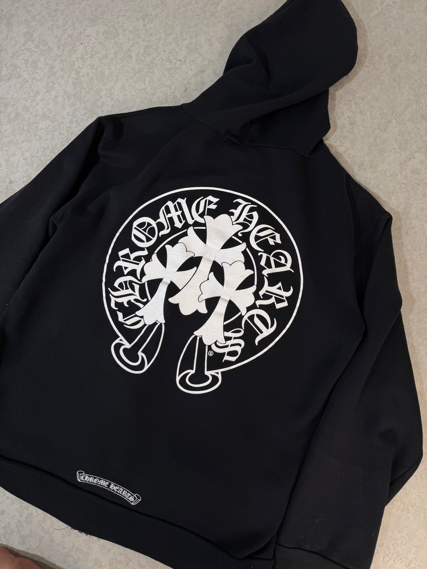 Chrome Hearts Triple Cross Zip-up Hoodie