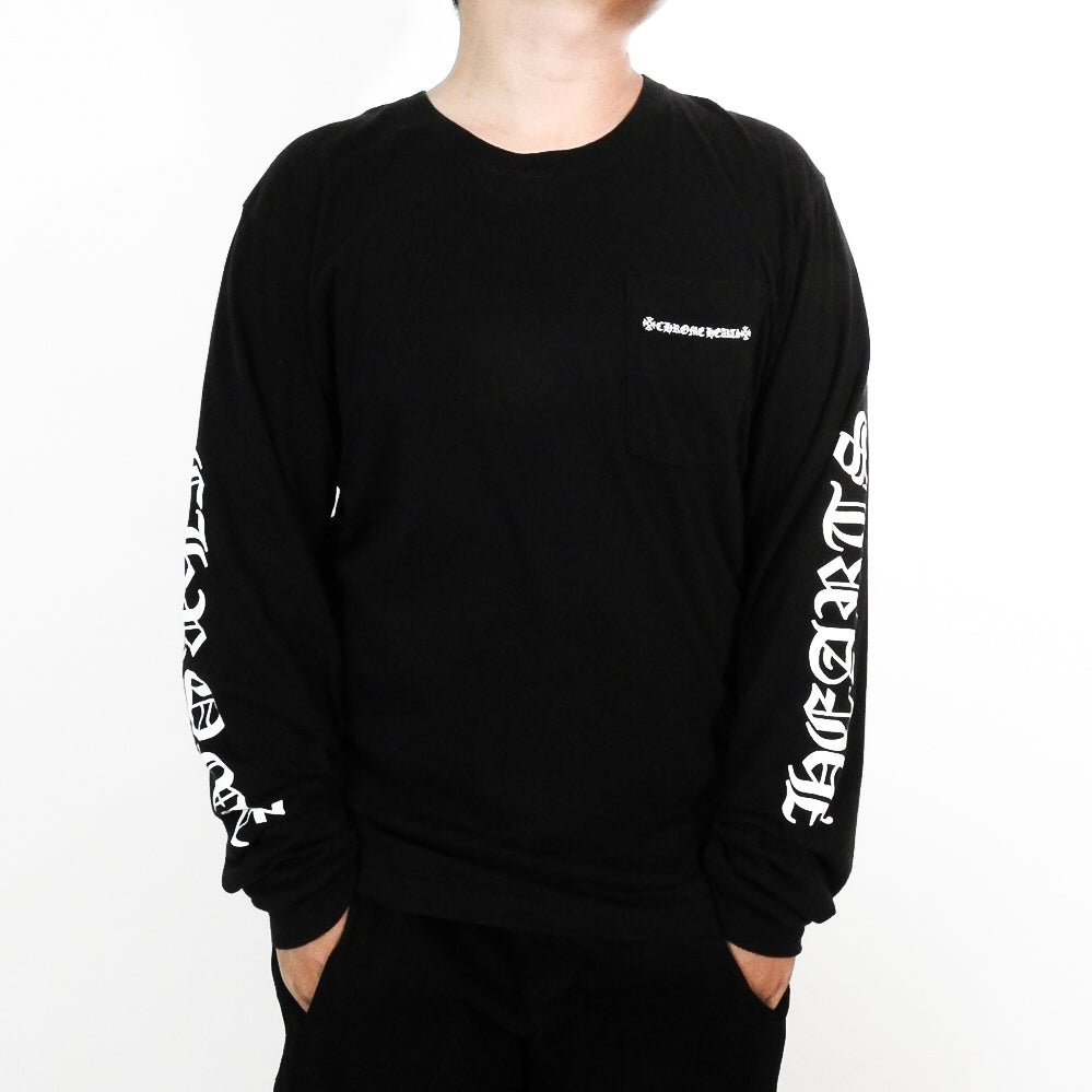 Chrome Hearts Cemetery Cross Tire Track Longsleeve