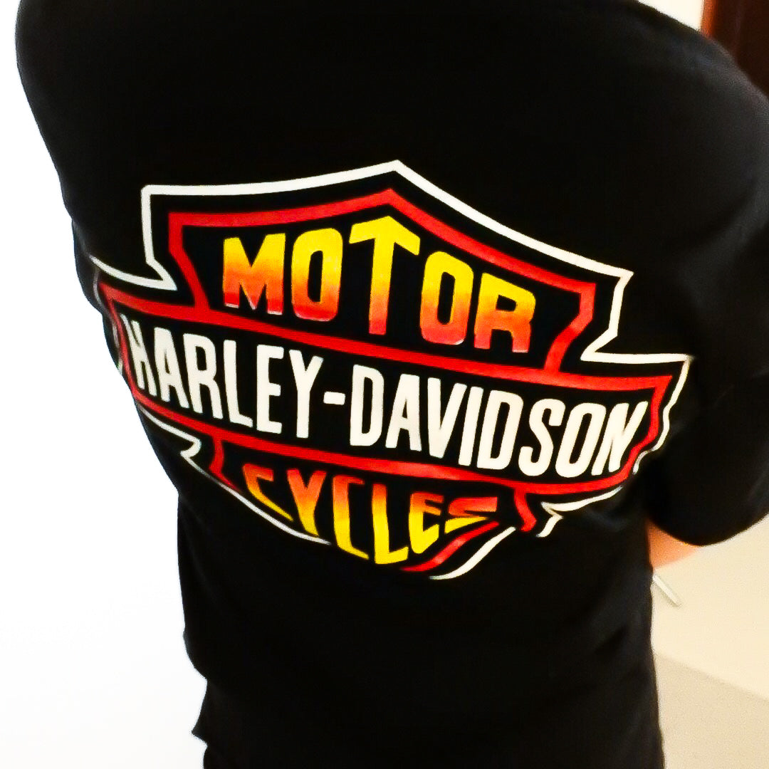 90s Vintage Harley Davidson Fire Phoenix