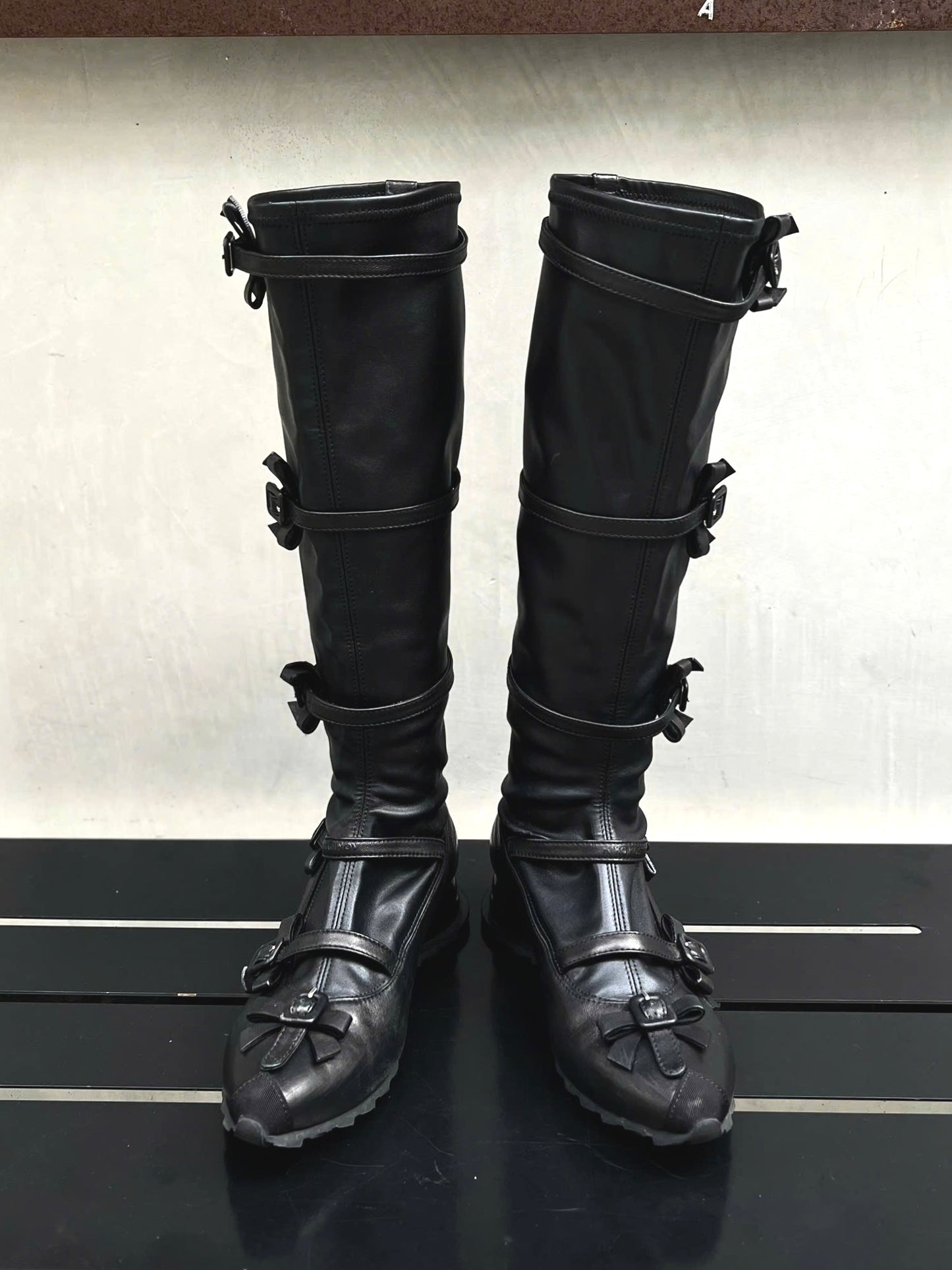 KIKO KOSTADINOV RIBBON HIGH BOOTS