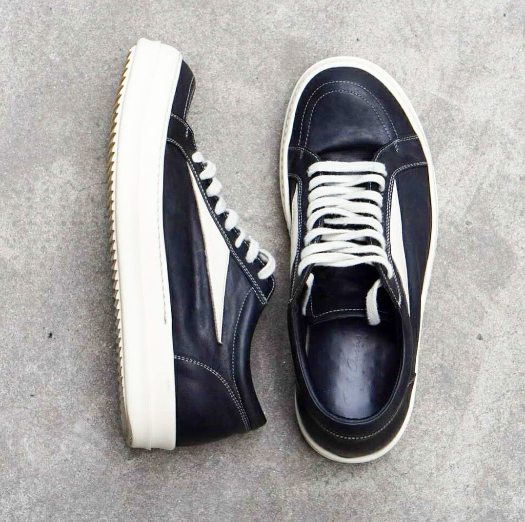 Rick Owens Strobe Sneaker – Oilskin Leather | SS23