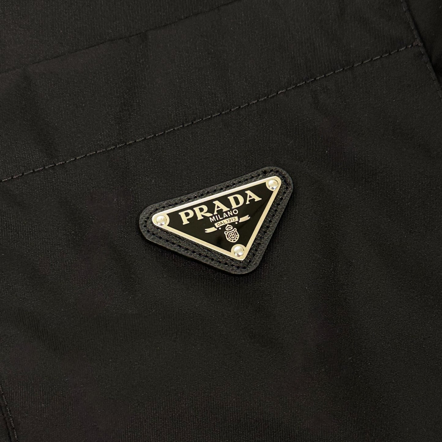 PRADA RE-NYLON BOXY SHIRT