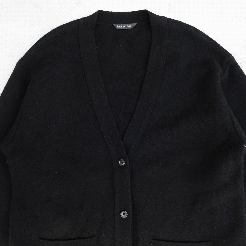 BALENCIAGA WOOL KNIT CARDIGAN