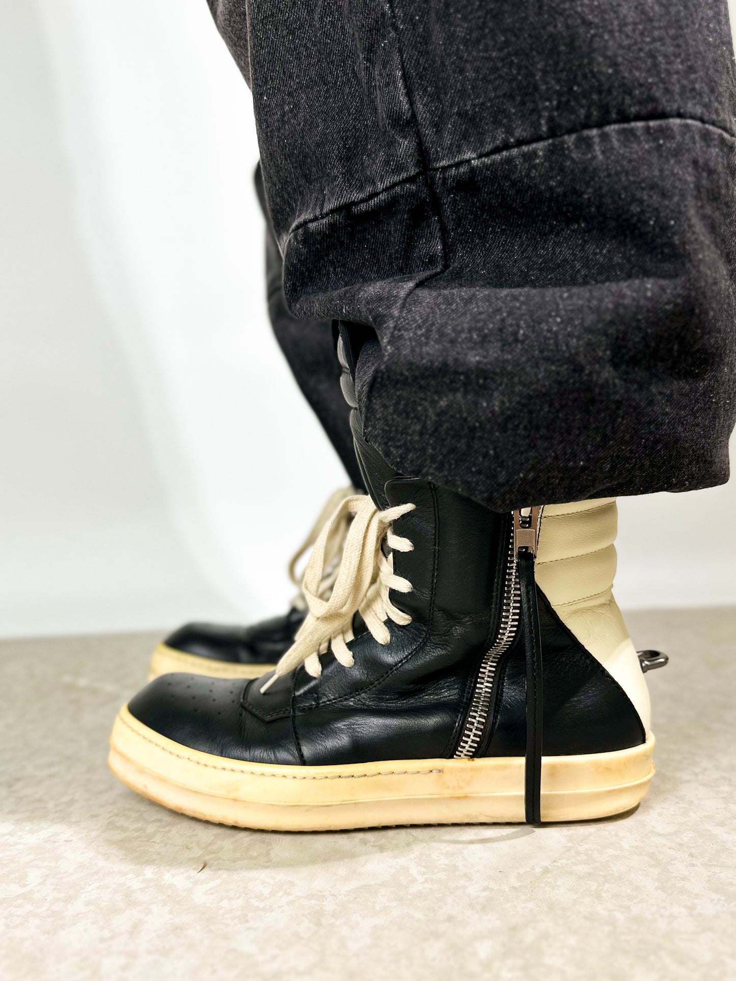 RICK OWENS CYCLOPS GEOBASKET (SS16)