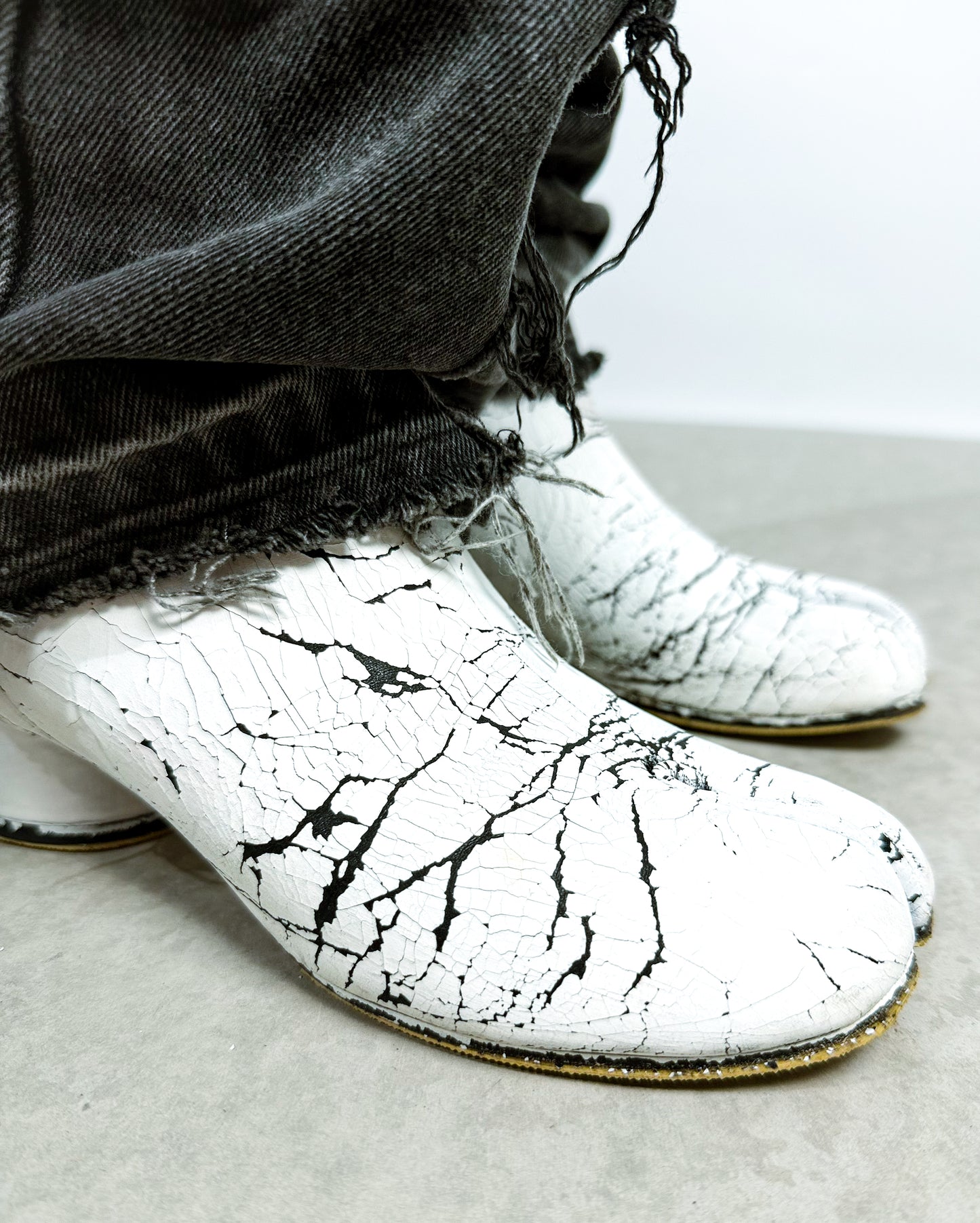 Maison Margiela Painted Tabi 3cm Ankle Boots