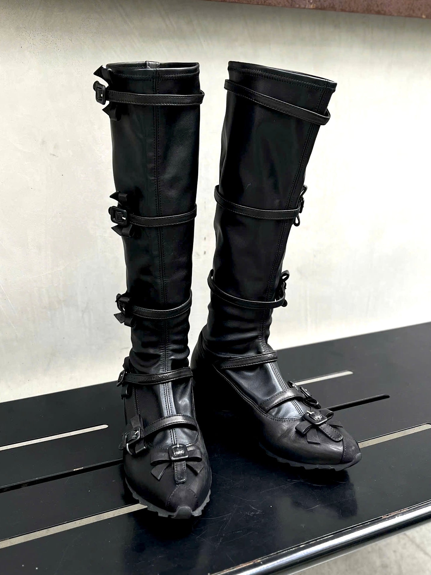 KIKO KOSTADINOV RIBBON HIGH BOOTS
