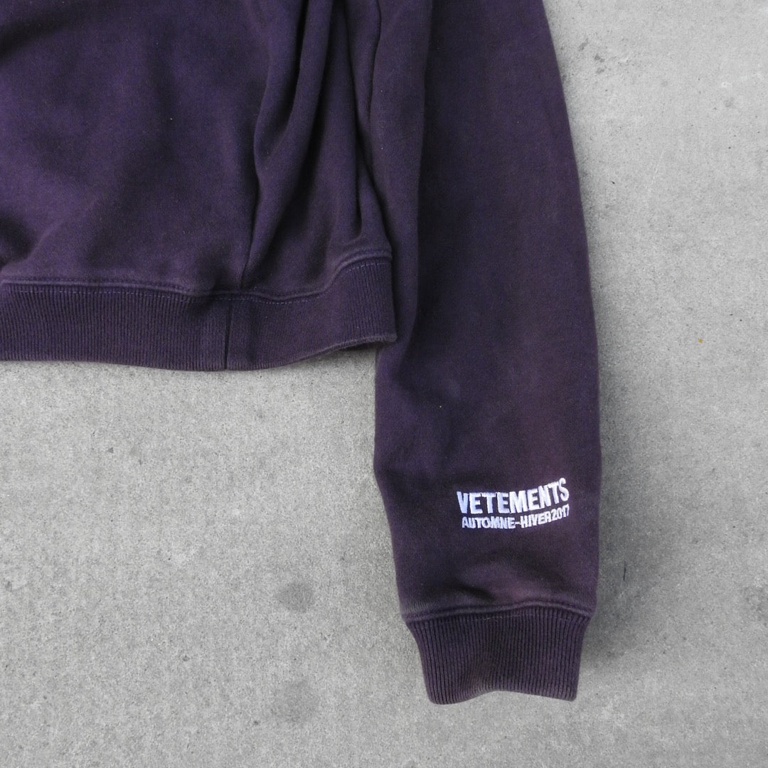 Vetements A/W2017 'Unskinny' Oversized Sweatshirt 🔮