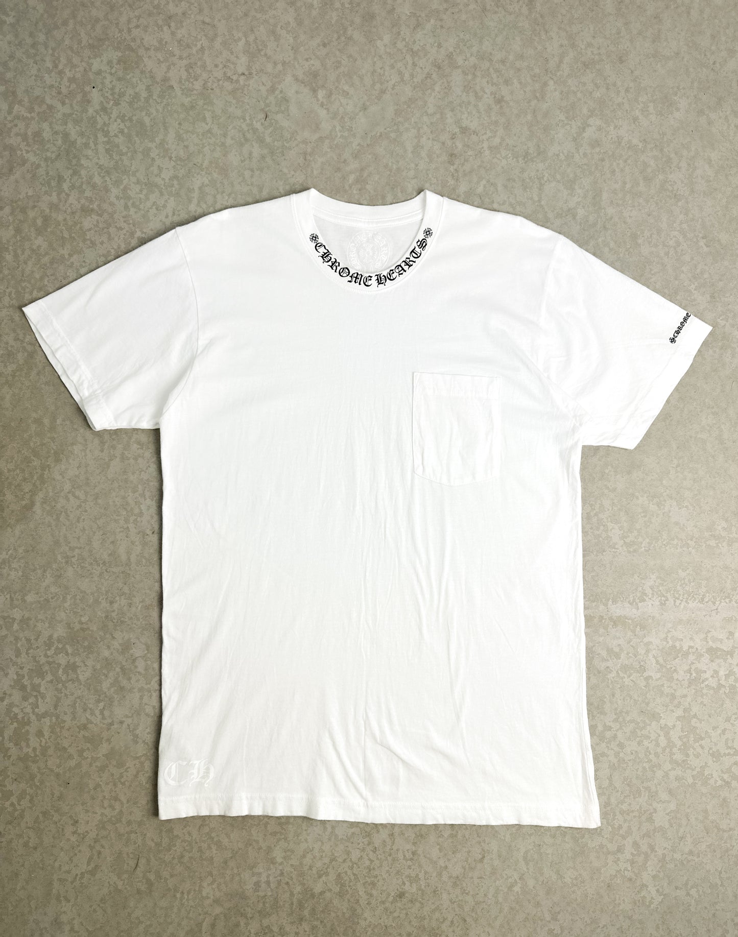 Chrome Hearts Neck Logo Pocket T-shirt
