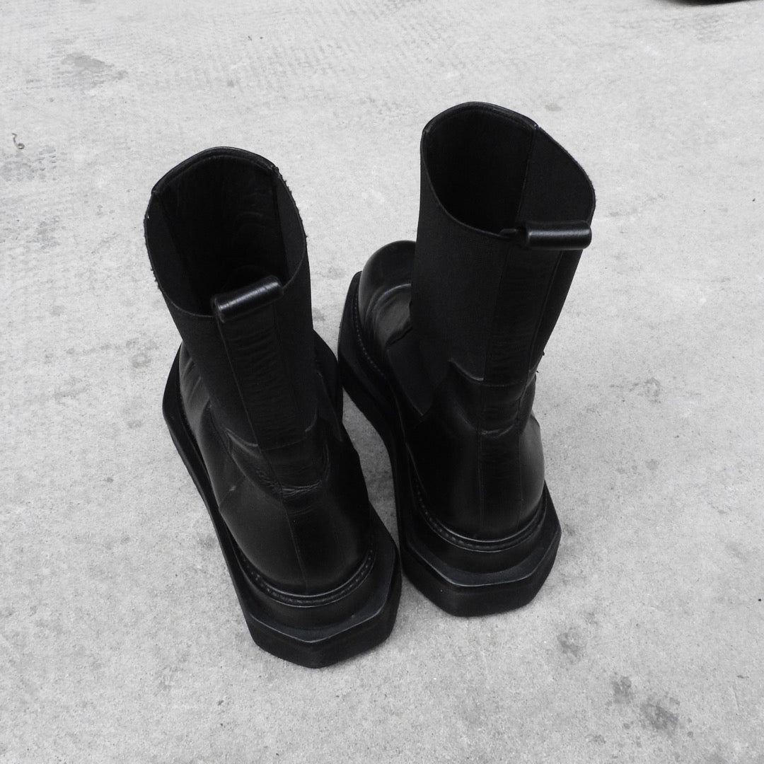 RICK OWENS BEATLE CYCLOP BOOTS