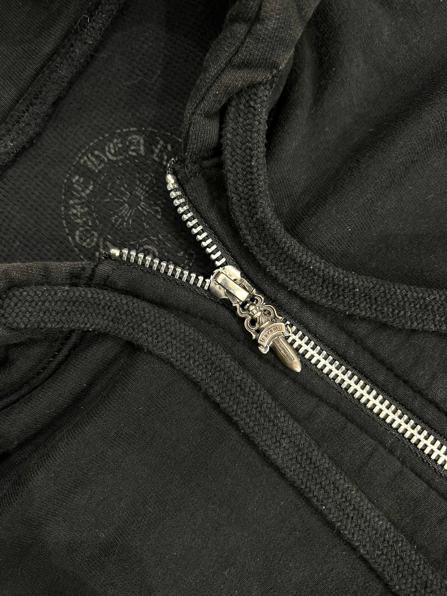 Chrome Hearts Floral Cross Thermal Hoodie