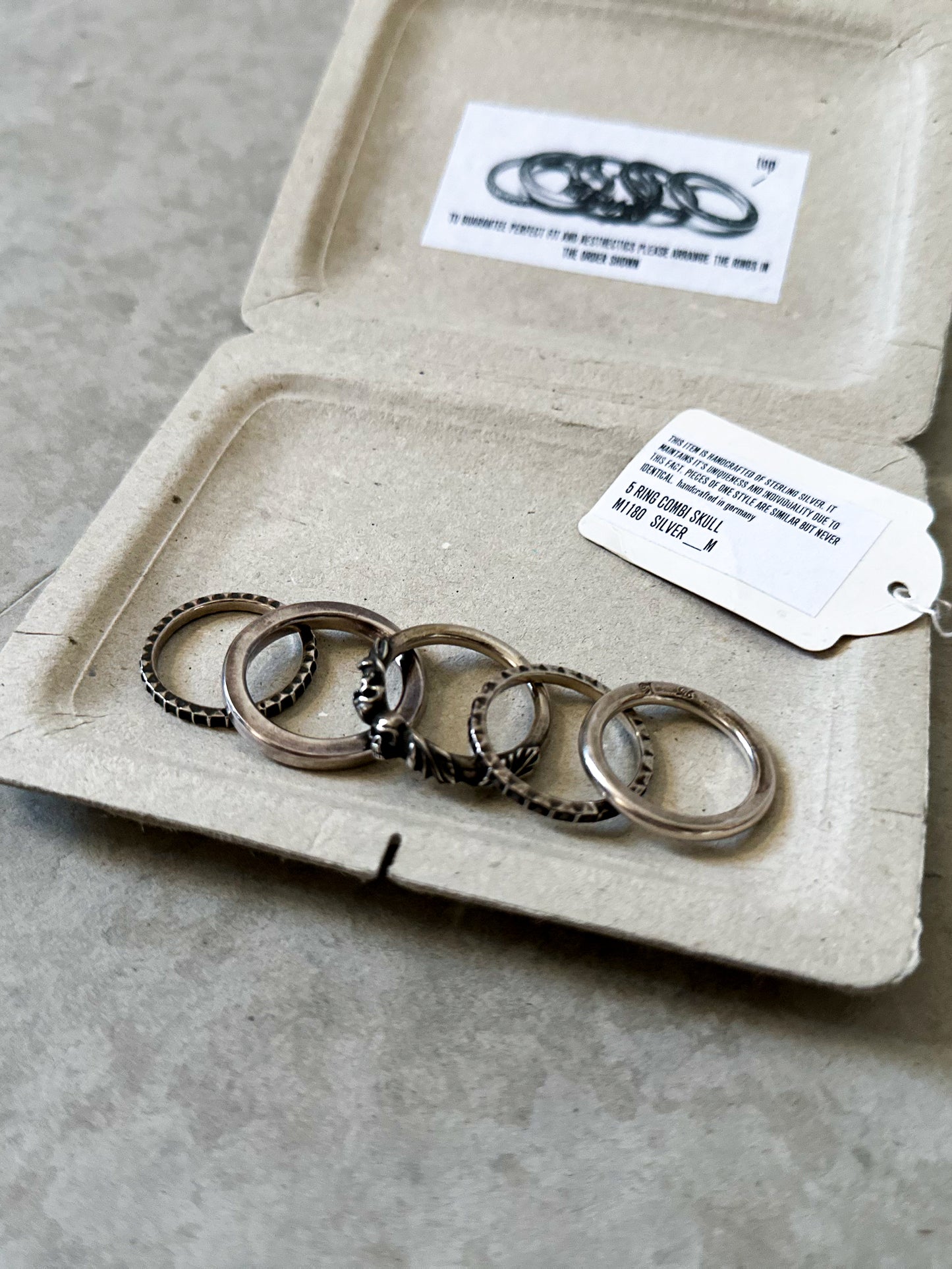 WERKSTATT:MUNCHEN 5 Ring Combination