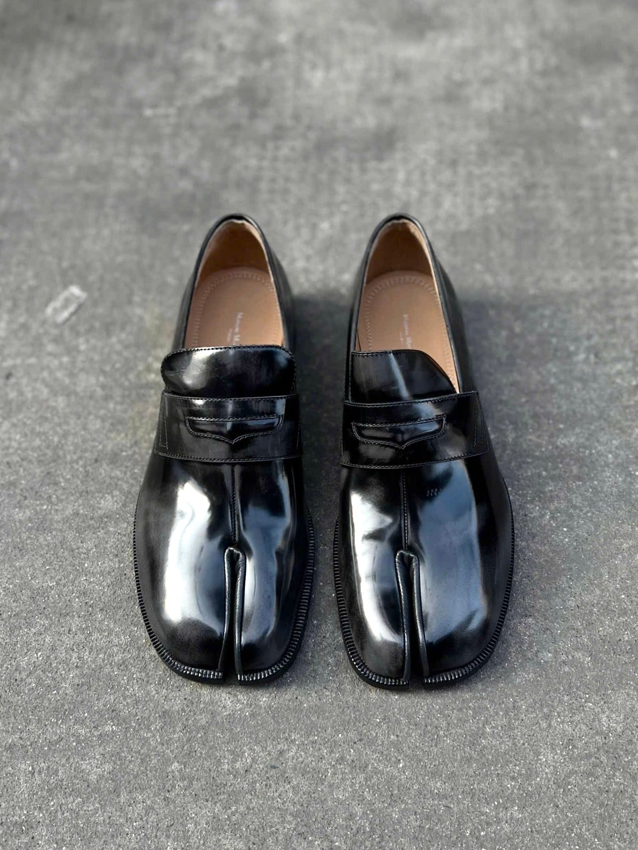 Maison Margiela Tabi Penny Loafer "Brushed Smoke"