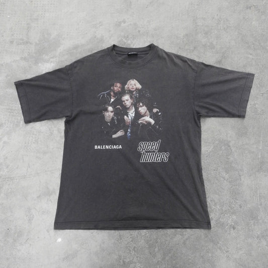 BALENCIAGA GREY SPEEDHUNTER TEE