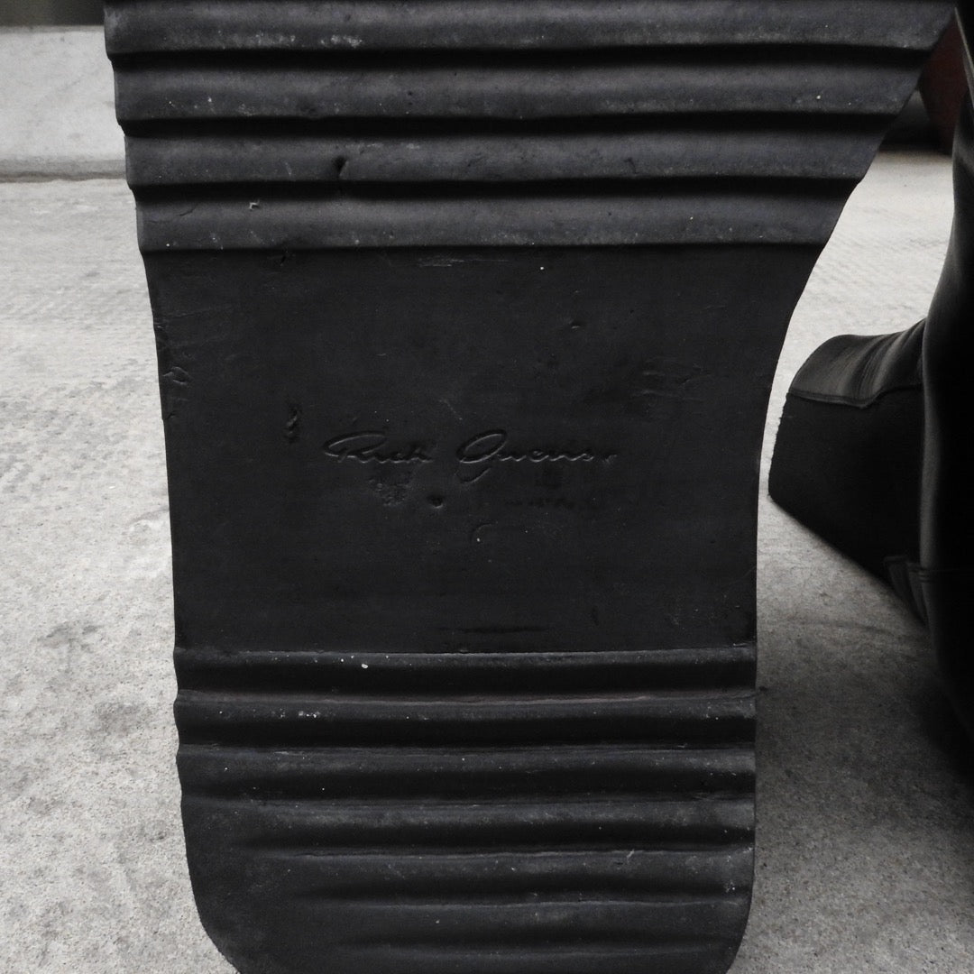 RICK OWENS BEATLE CYCLOP BOOTS