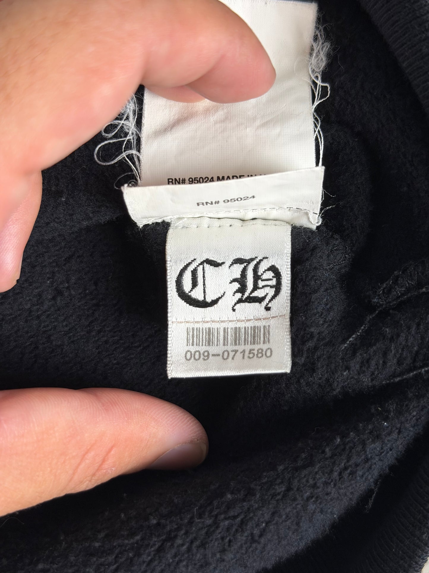 Chrome Hearts Triple Cross Zip-up Hoodie