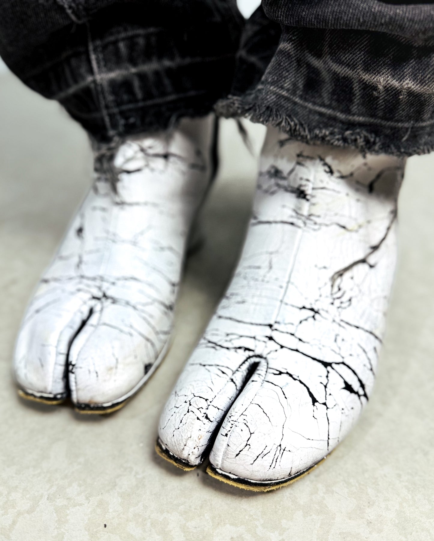 Maison Margiela Painted Tabi 3cm Ankle Boots