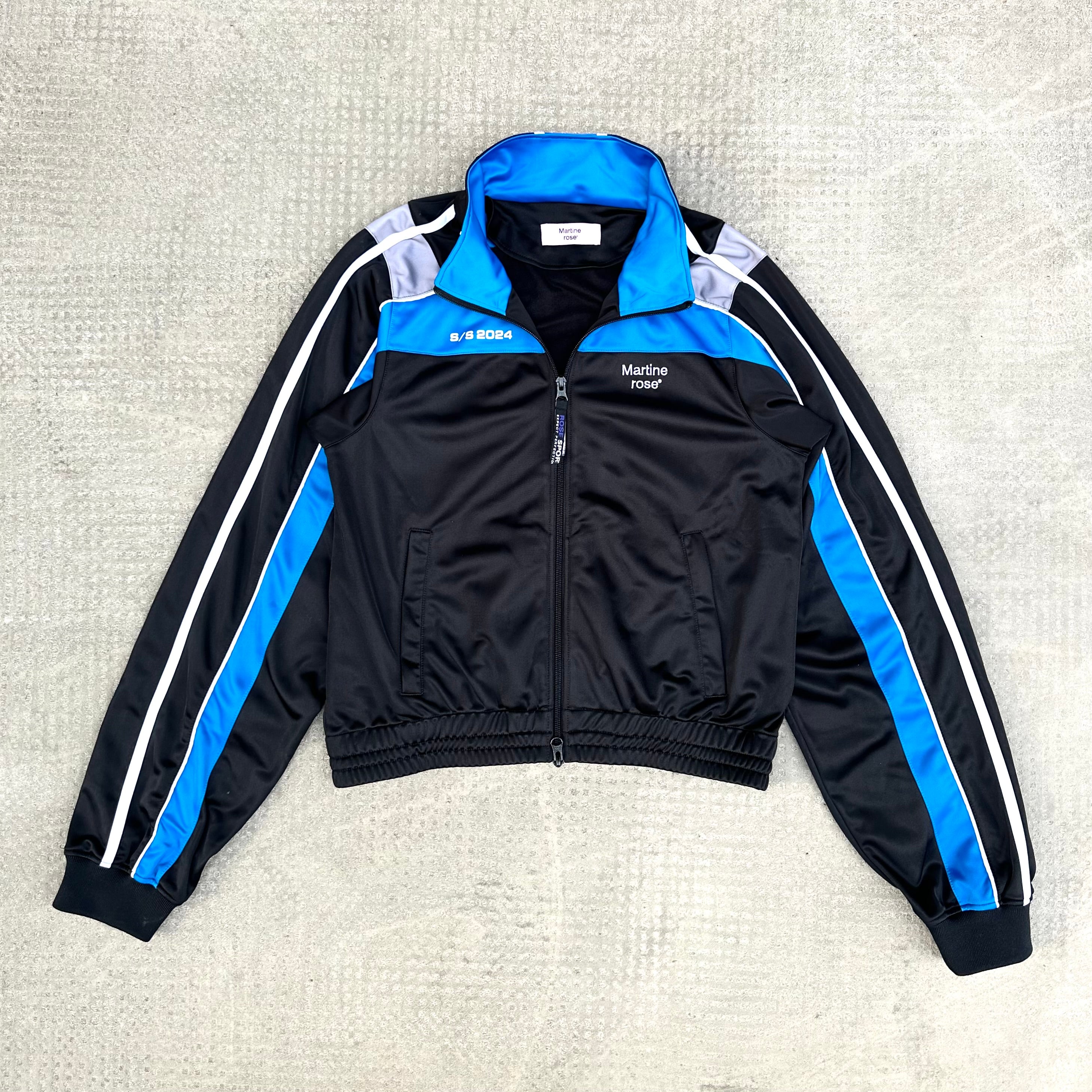 MARTINE ROSE SHRUNKEN TRACK JACKET SS24 – Immortal Archives
