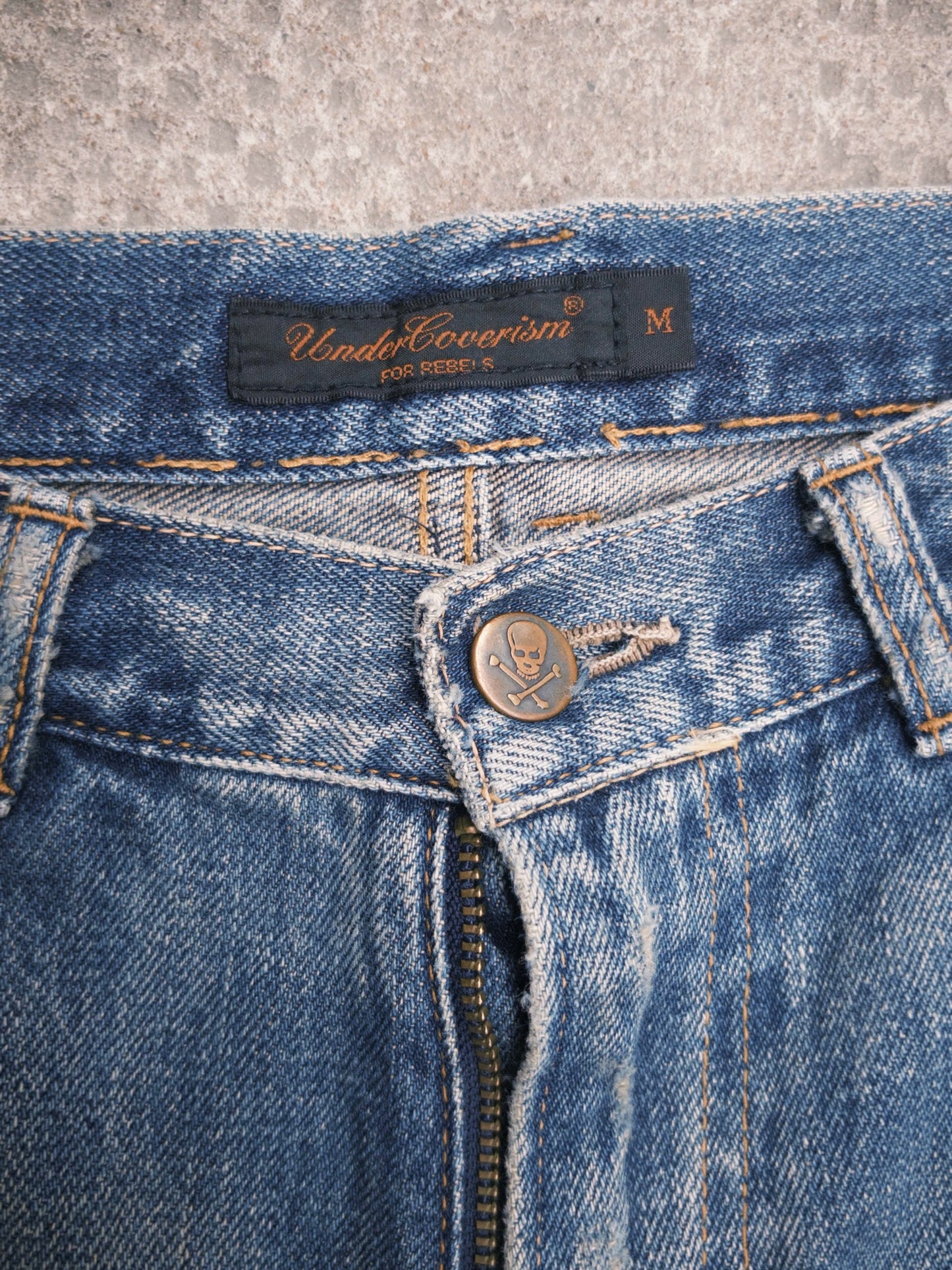 UNDERCOVER AW04 “68 RED YARN” DENIM