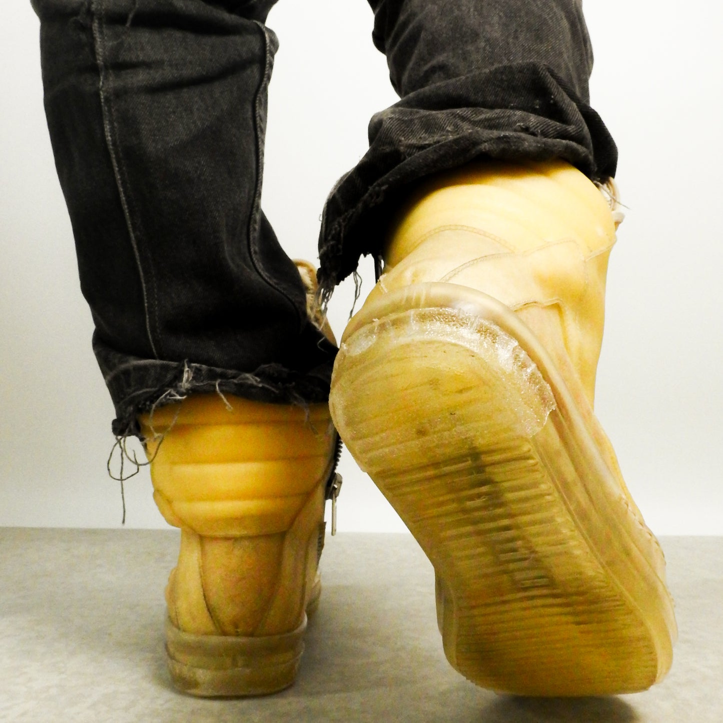 RICK OWENS GEOBASKET 'TRANSPARENT'
