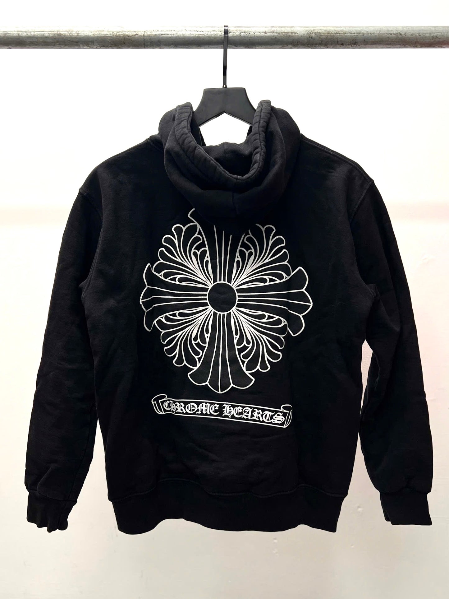 Chrome Hearts Floral Cross Thermal Hoodie