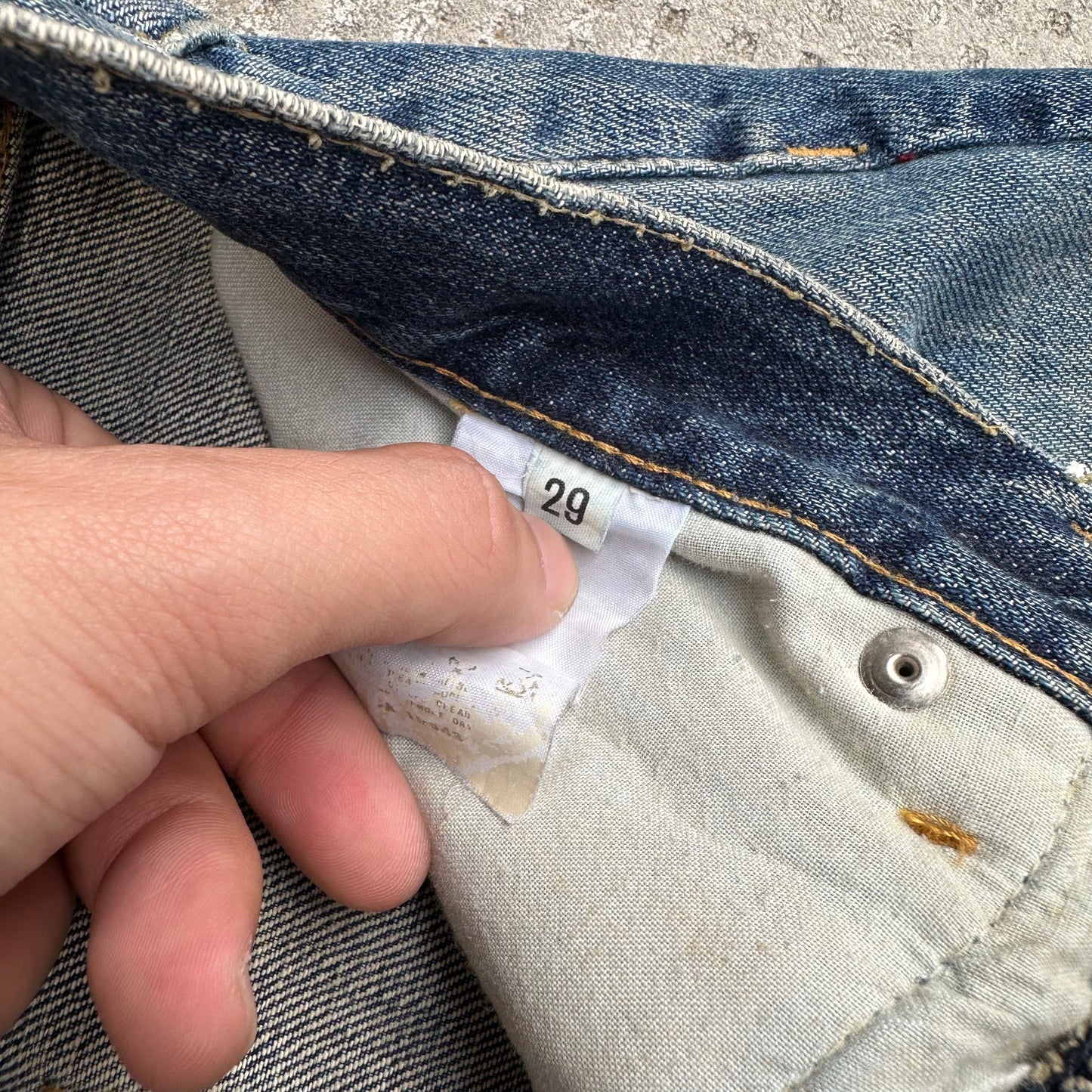 HELMUT LANG 1998 PAINTER JEANS