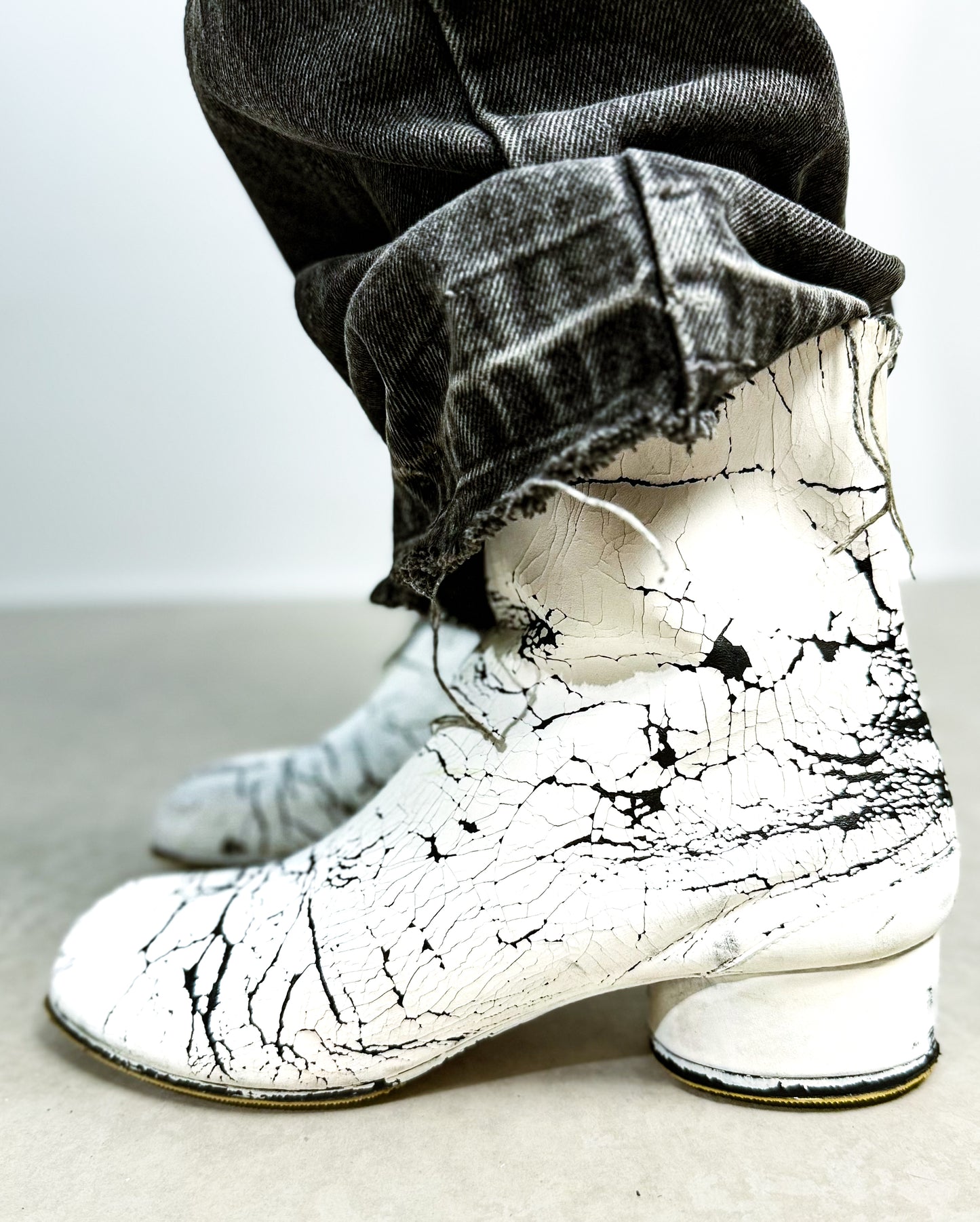 Maison Margiela Painted Tabi 3cm Ankle Boots