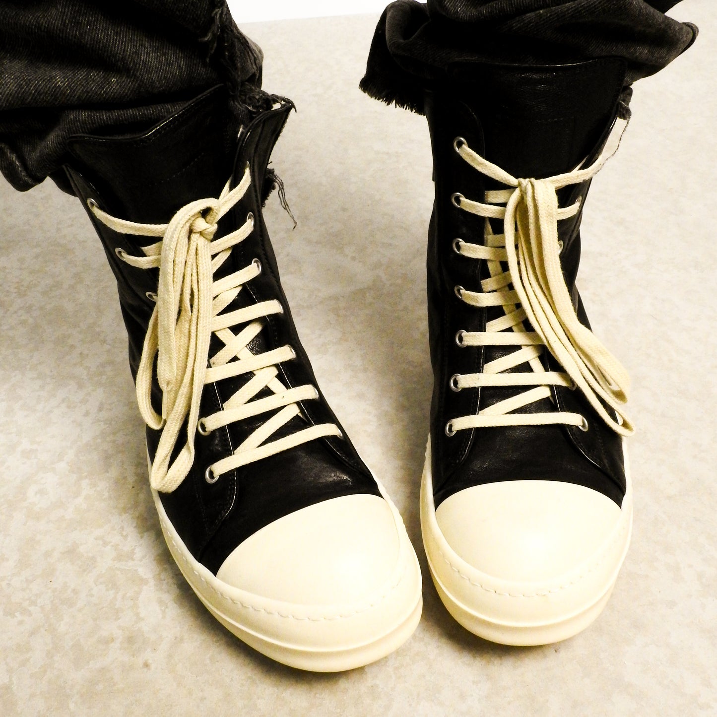 RICK OWENS SS25 HIGH RAMONES