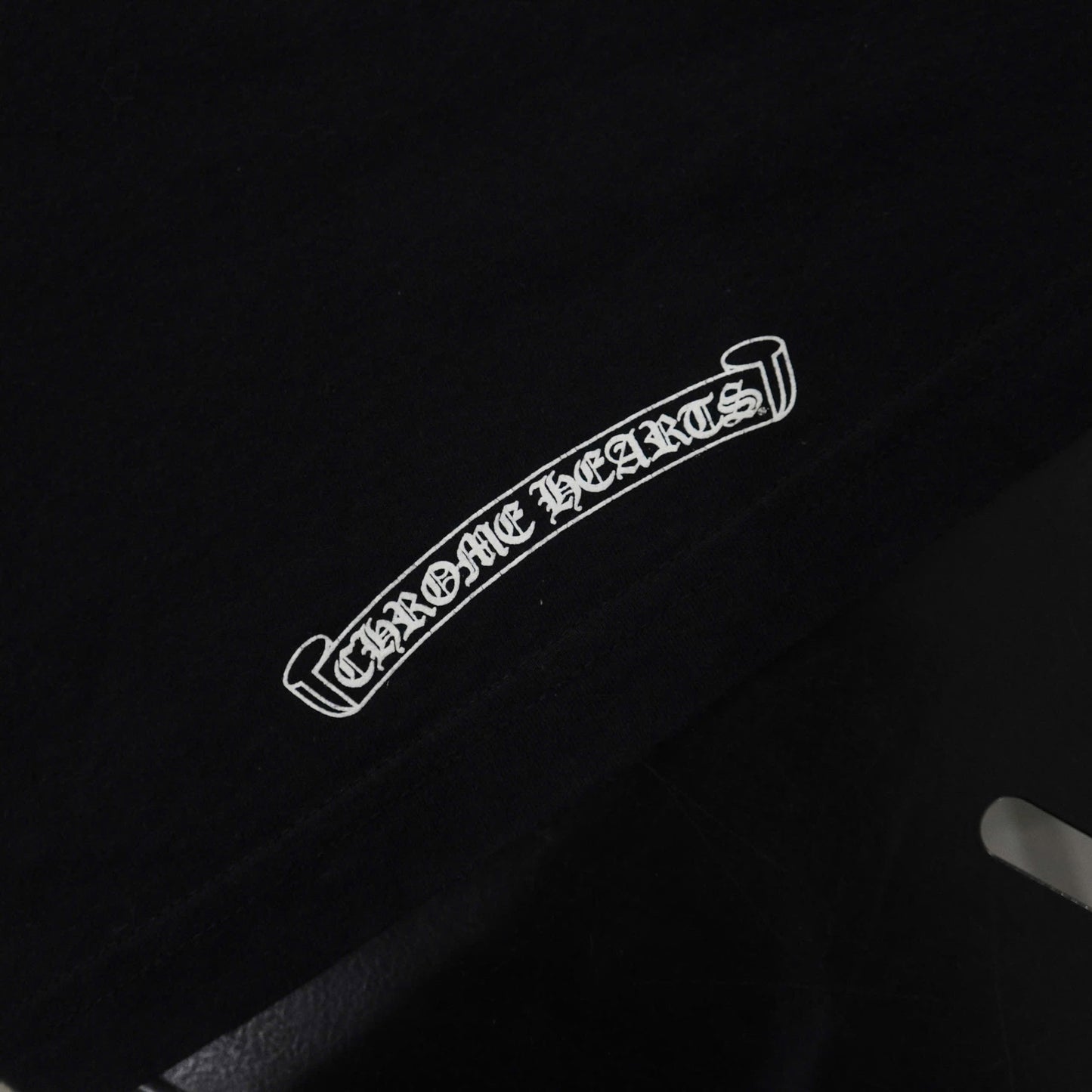 CHROME HEARTS NECK LOGO TEE