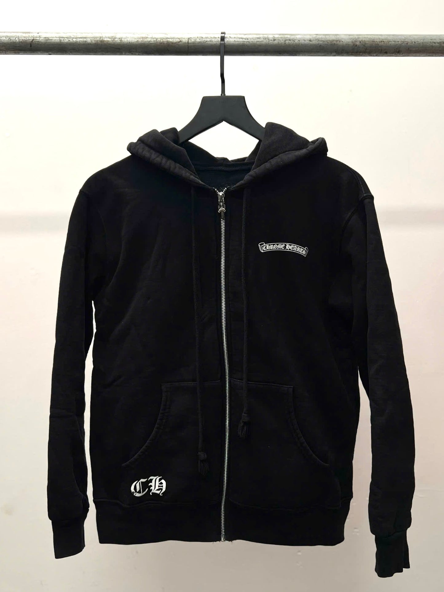 Chrome Hearts Floral Cross Thermal Hoodie