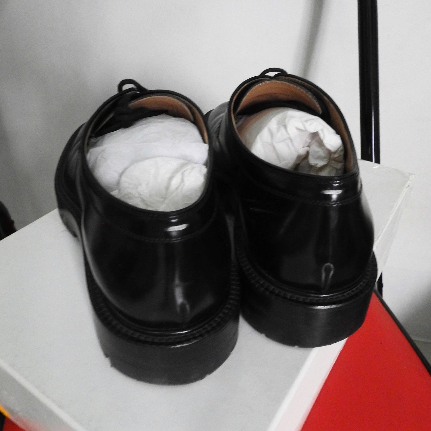 MAISON MARGIELA COUNTY TABI LEATHER DERBY SHOES