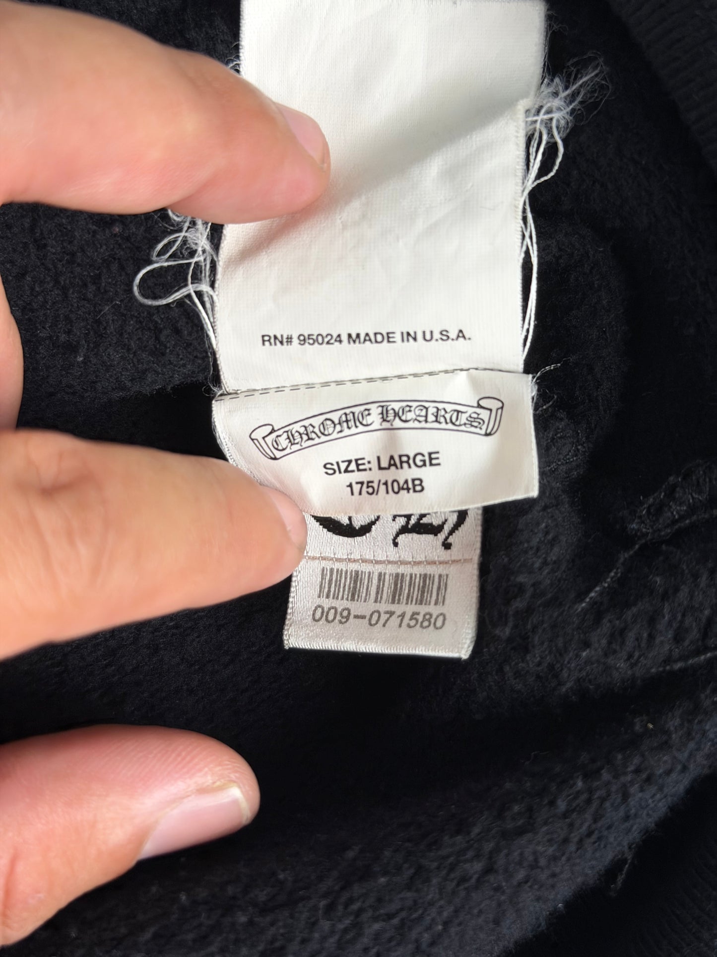 Chrome Hearts Triple Cross Zip-up Hoodie