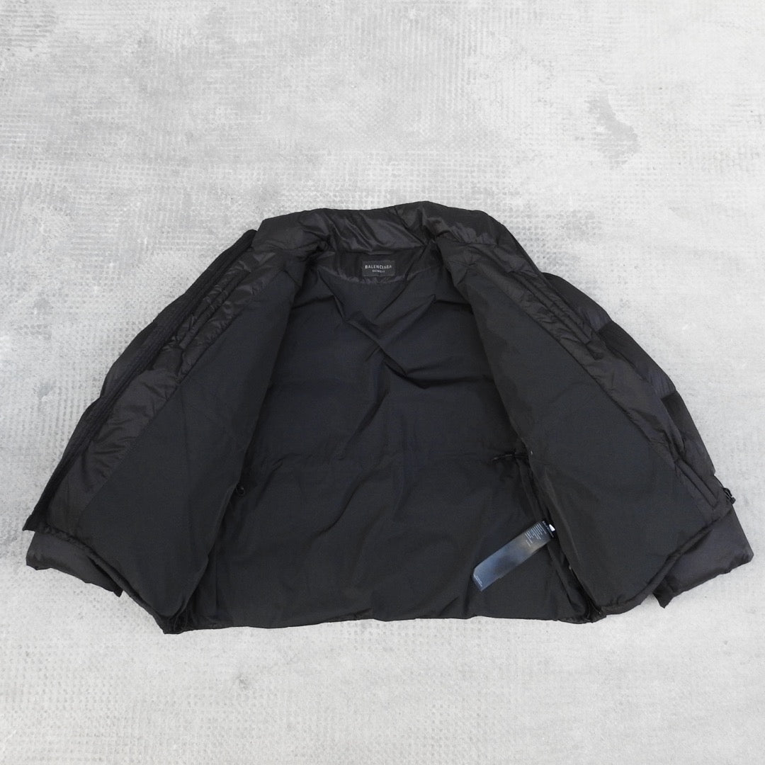 BALENCIAGA 3B SKI PUFFER JACKET – BLACK