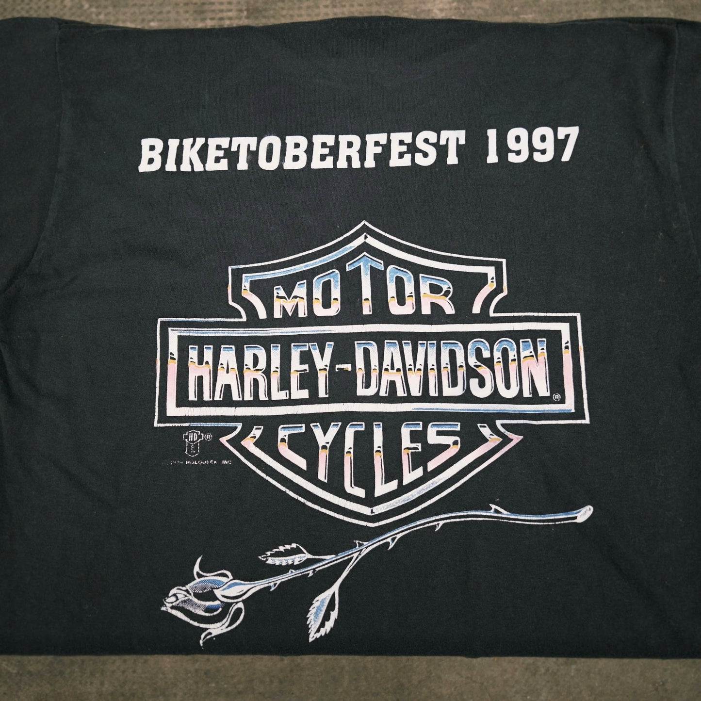 HARLEY DAVIDSON VINTAGE 1997 "BIKETOBERFEST" TEE