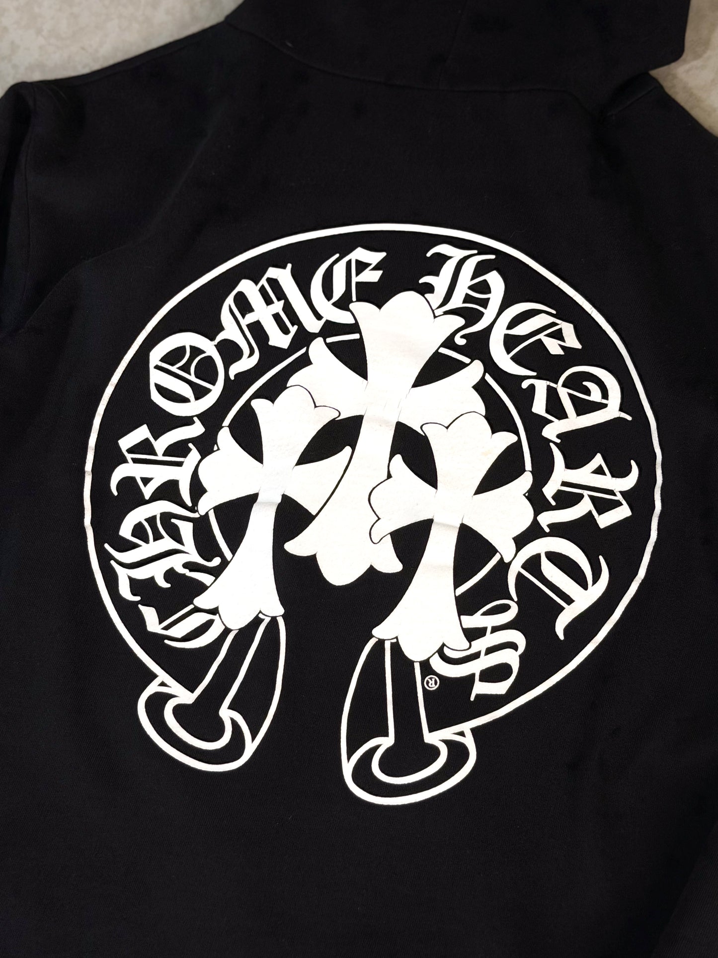 Chrome Hearts Triple Cross Zip-up Hoodie