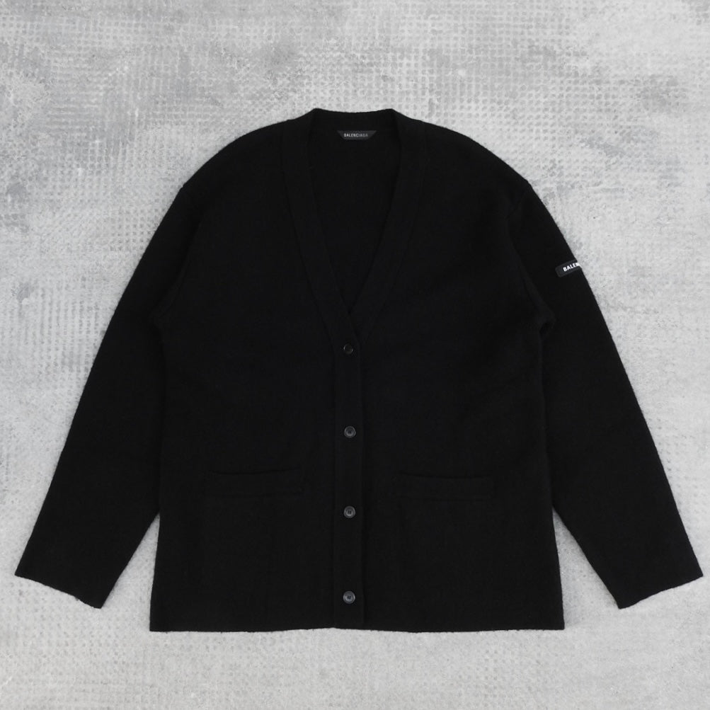 BALENCIAGA WOOL KNIT CARDIGAN