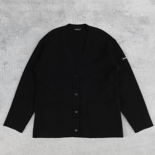 BALENCIAGA WOOL KNIT CARDIGAN
