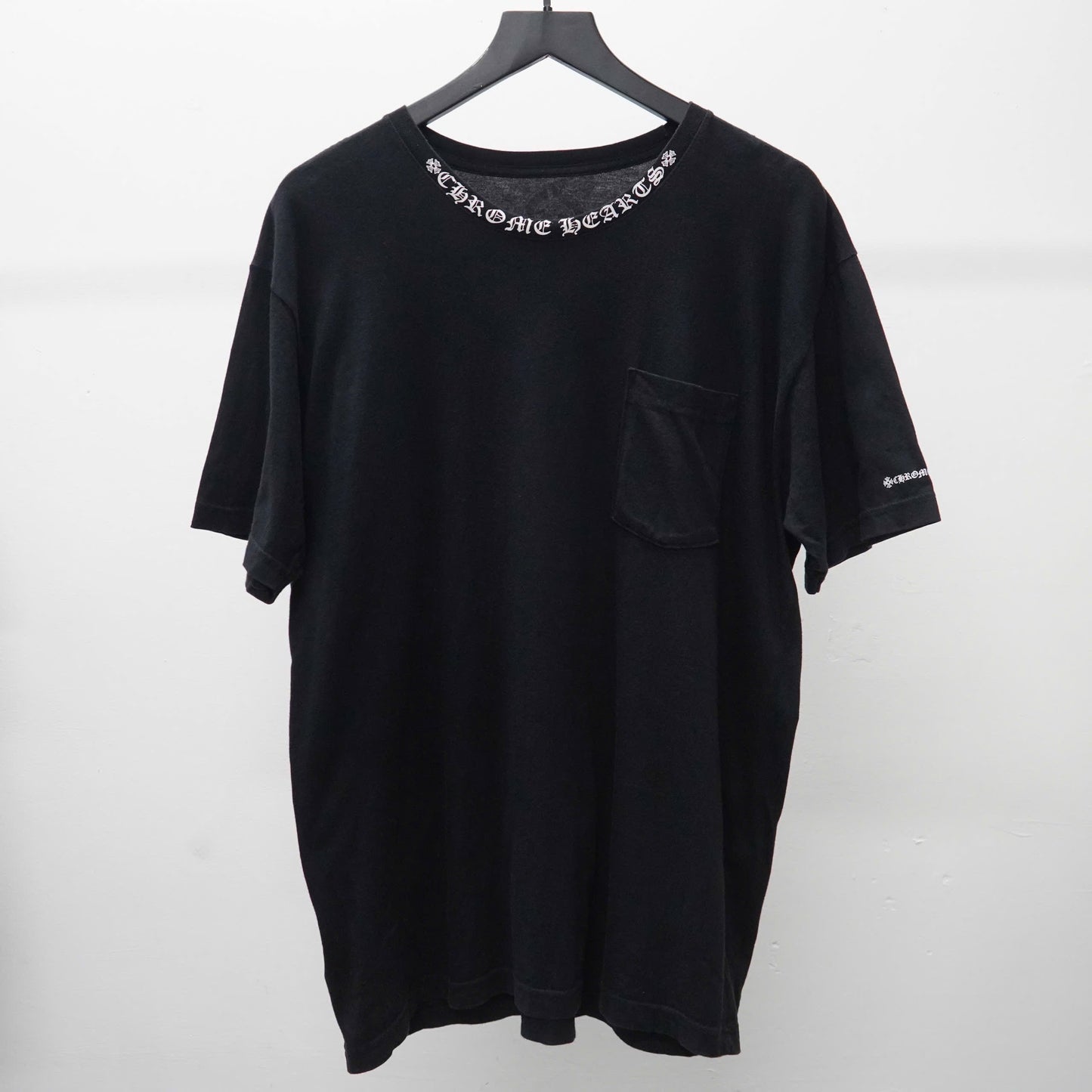 CHROME HEARTS NECK LOGO TEE