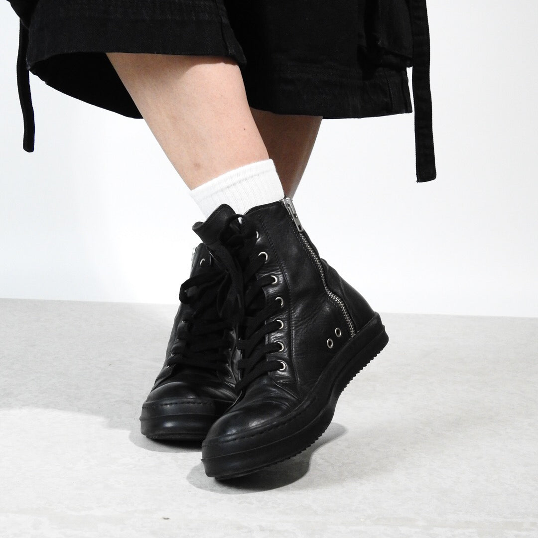 Rick Owens AW15 Leather High Ramones 🎱