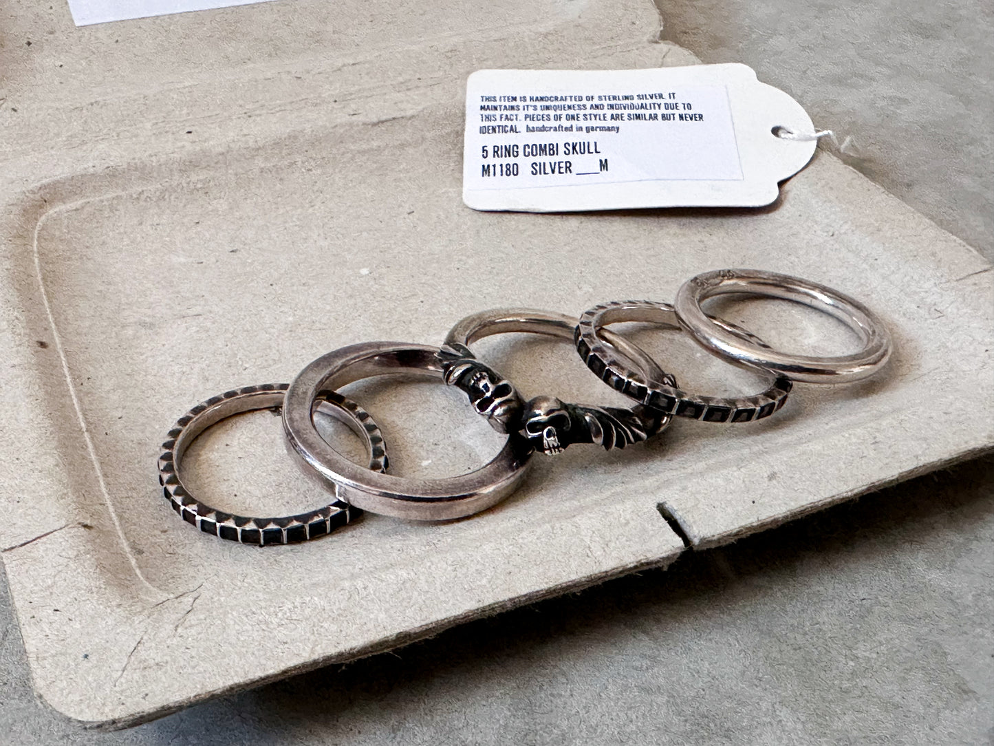 WERKSTATT:MUNCHEN 5 Ring Combination